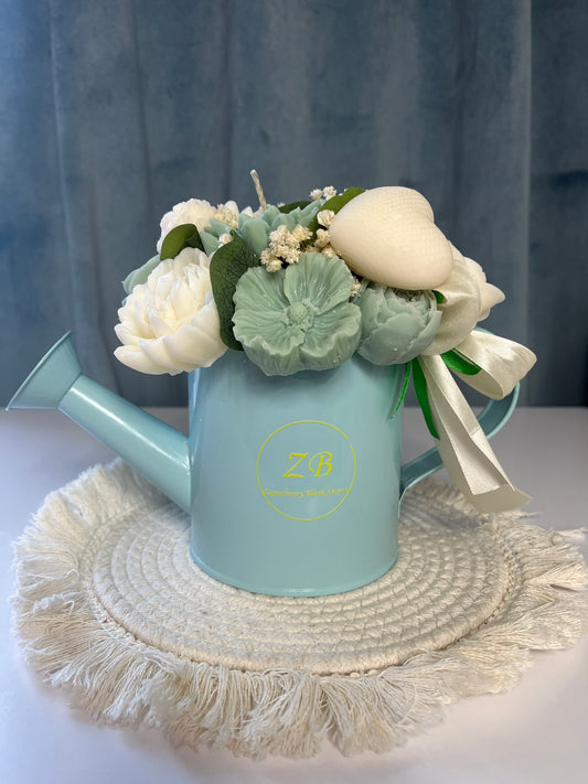 flower box miętowa konewka